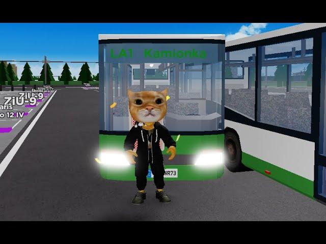 Linia LA1 Biskupice Podgórne - Kamionka | Roblox Nid's Buses & Trams