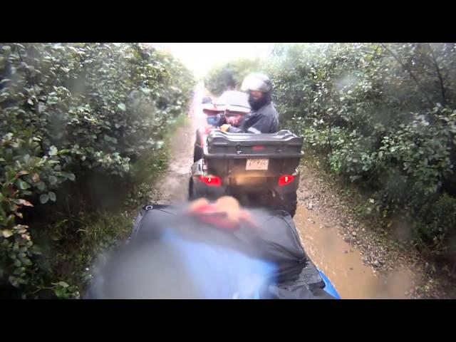 Newfoundland ATV Trip - Corner Brook to Robinson's Raining