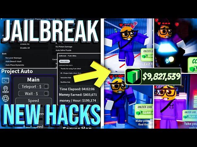 ROBLOX Jailbreak Auto Rob Script Hack: FAST Auto Rob, Auto Claim Bounty, Unlock All & More! PASTEBIN