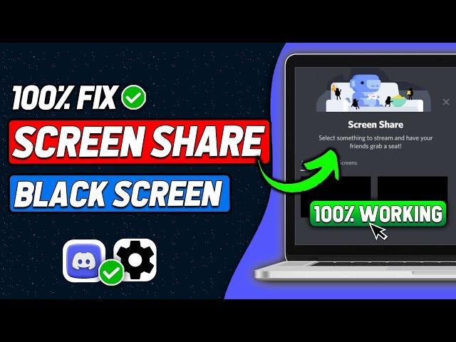 How to fix Black Screen When Screen Sharing on Discord (Netflix, YouTube, Hulu, etc) (2024 New)