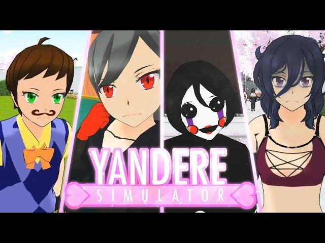 ALL SCHOOL UNDERWEAR! - Mod Compilation Yandere simulator (Fnaf, hello neighbor ..)