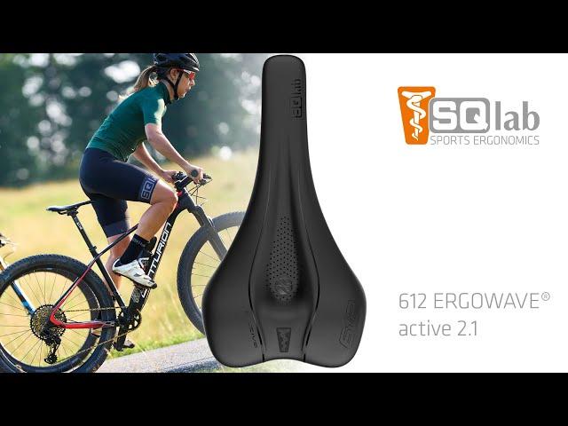 612 ERGOWAVE® active 2.1 - der sportliche Rennrad und Mountainbike Race Sattel