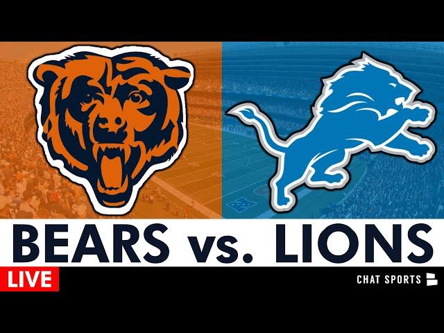 Bears vs. Lions Live Streaming Scoreboard, Play-By-Play, Highlights & Stats | NFL Week 16 on Fox