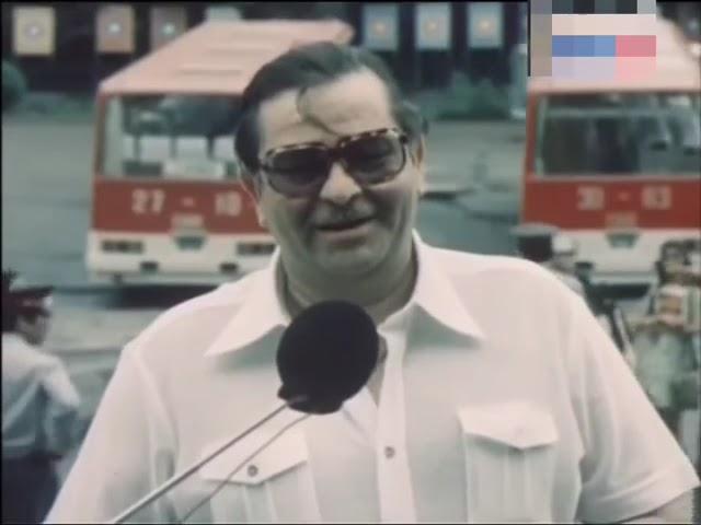 Редкое видео ️️Радж Капур на Ташкентском Международном Кинофестивале, 1978 год.Завсегдатай :)