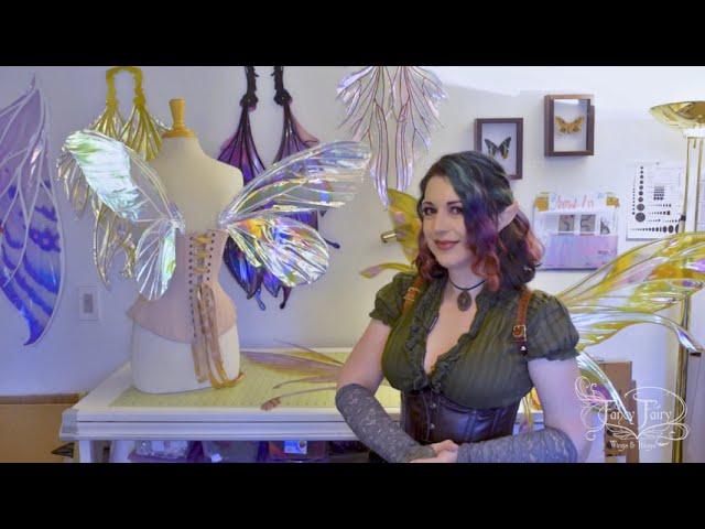 Fancy Fairy 2019 Iridescent Fairy Wing Tutorial