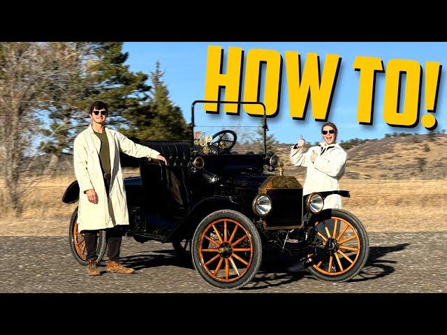 How To Drive The Weird and Wonderful Ford Model T!