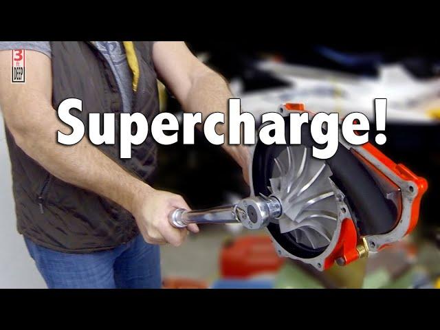 How to Rebuild a 4-TEC Jet Ski Supercharger (on a 2005 Sea-Doo GTX 185)