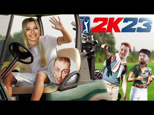 Es geht um ALLES oder NICHTS! | PGA 2K23 #02 Jen & Aster VS. Matteo & Leon (Bonjwa)