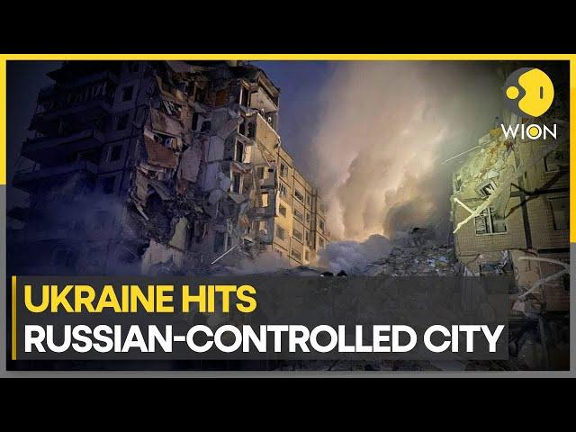 Russia-Ukraine War: Missiles hit buildings in Russian-controlled Luhansk city | Latest News | WION