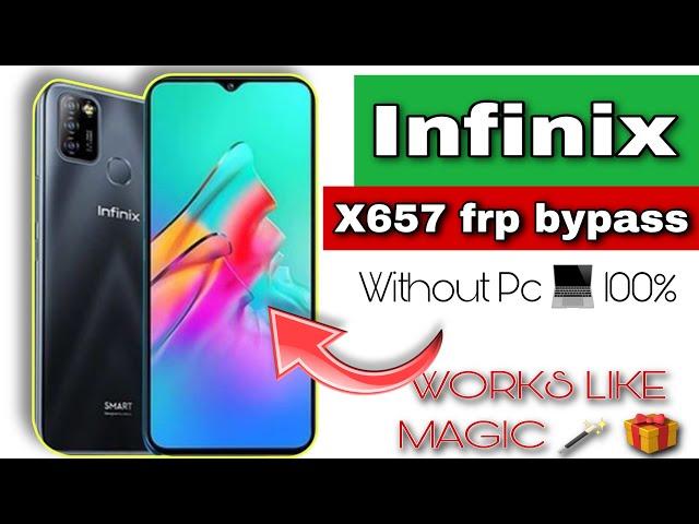 Infinix Smart 5 X657 Frp Bypass Android 10 Q Frp Unlock,Remove Google account without Pc 100% Solved