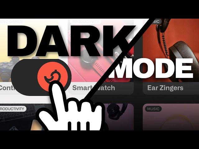 CSS Hack: Toggle Dark Mode with :has()