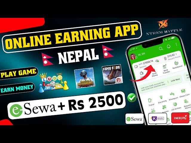 Xtrem Battle - Best Online Earning App In Nepal | Game खेलेर दैनिक  Rs 800 | esewa Earning App