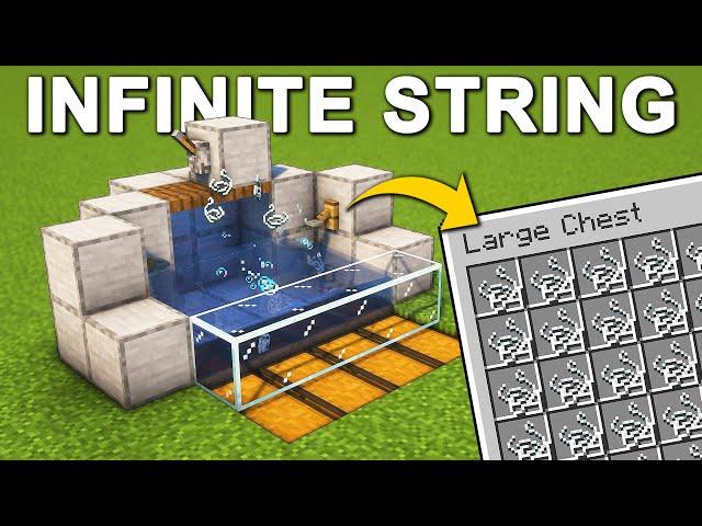 INFINITE String Farm in Minecraft 1.21 (GLITCH)