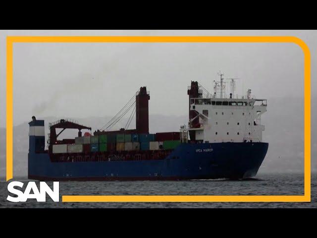 Explosion sinks sanctioned Russian cargo ship off Spain’s coast