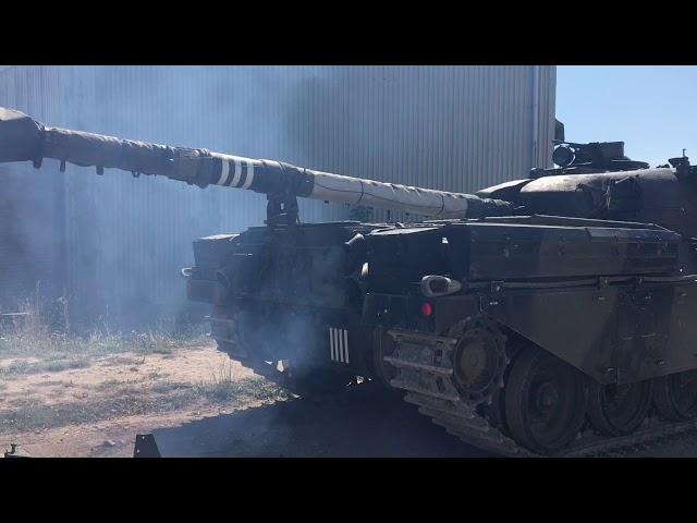 Chieftain Tank startup at the Tank Museum