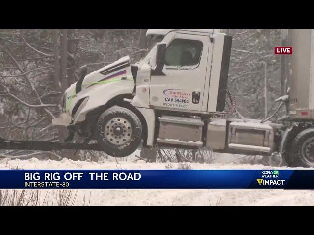 Northern California rain and snow updates at 8 a.m. December 12, 2024