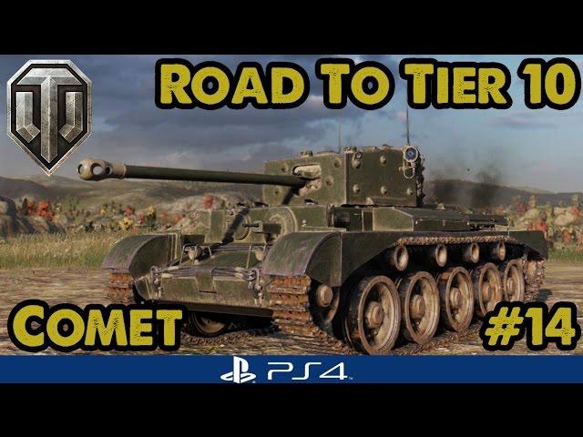 COMET - Road to Tier Ten - British Mediums (WoT PS4) #14