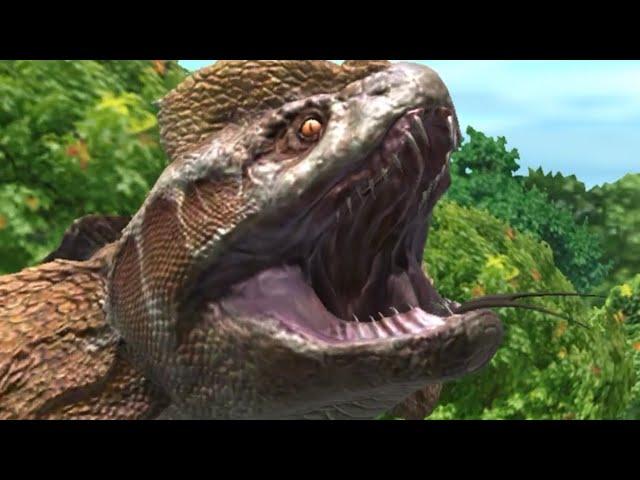 Buffed Spinoconstrictor destroys Level 30 Baryonyx Strike Tower Team | Jurassic World Alive 3.0.30