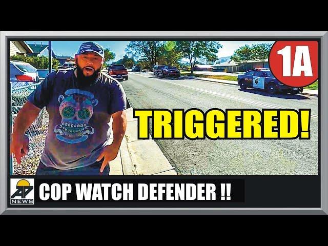 TRIGGERED BOOTLICKER LOSES HIS MIND - RENO NEVADA POLICE - First Amendment Audit - Amagansett Press