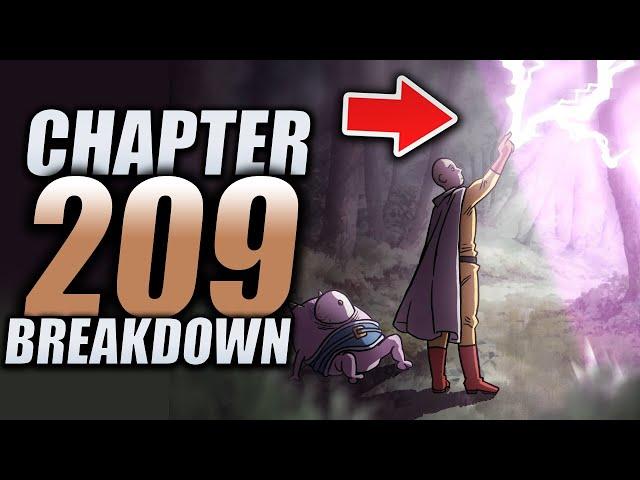 SAITAMA JUST BROKE REALITY... / One Punch Man Chapter 209