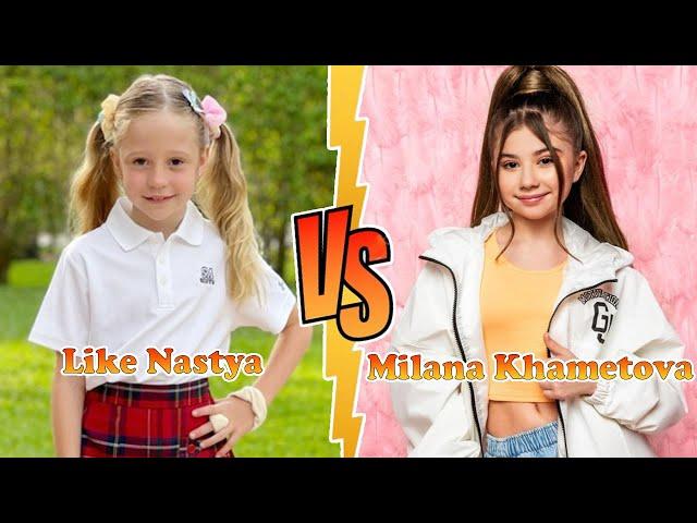 Milana Khametova VS Like Nastya Transformation  New Stars From Baby To 2023