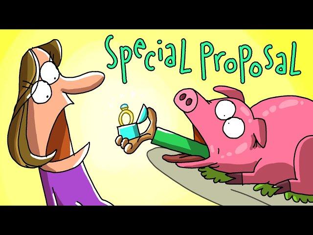 Special Proposal | Cartoon Box 218 | by FRAME ORDER | Hilarious Proposal Cartoon | Proposal Fail