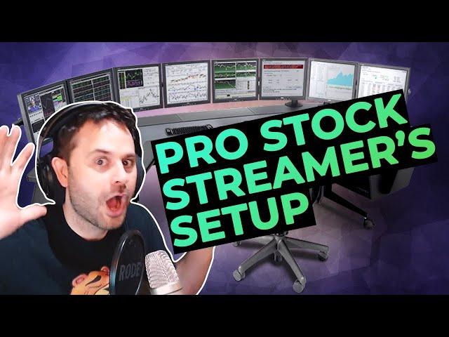 TheStockGuy's INSANE day trading station