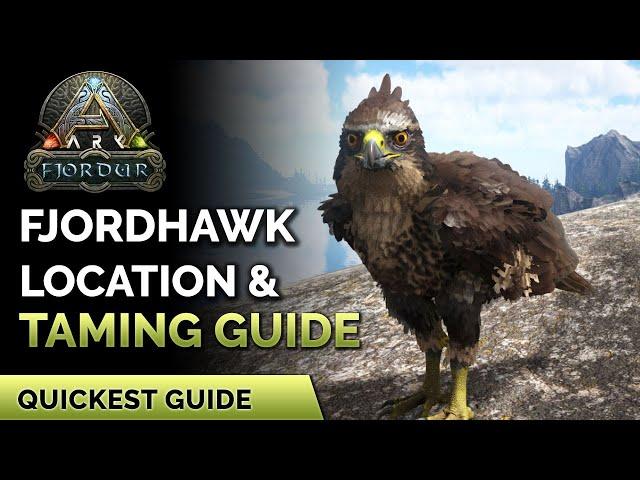 Fjordhawk Location and Taming Guide | Ark Fjordur