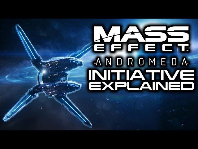 MASS EFFECT ANDROMEDA: The Andromeda Initiative EXPLAINED! (What Is It, Why It Exists, and More!)