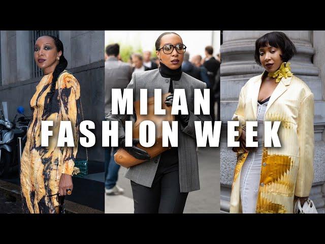 MILAN FASHION WEEK!!!! THE SHOWS, THE CLOTHES THE FITTINGS!