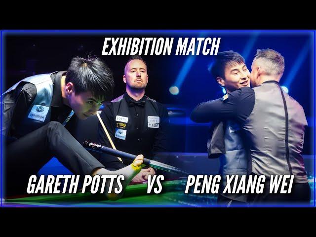 World Champion Gareth Potts plays China's inspirational disabled player Peng Xiang Wei  #8ballpool