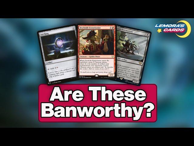 Banworthy cEDH Staples Tier List