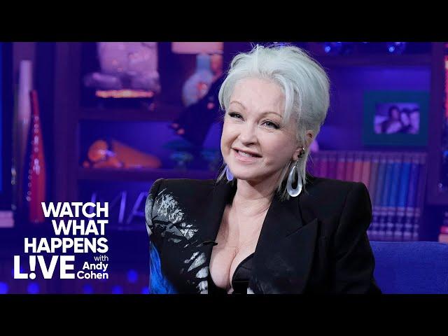 Cyndi Lauper Walks Down a Fashionable Memory Lane | WWHL