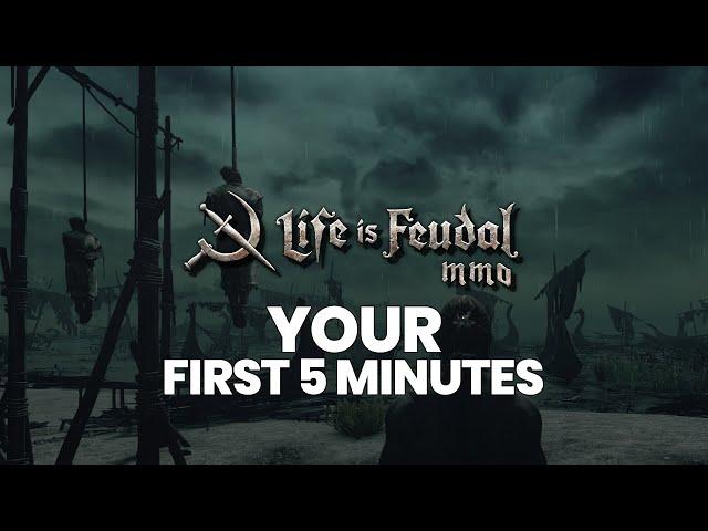 Your First 5 Minutes - Life Is Feudal MMO