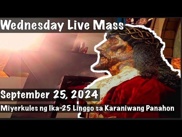 Quiapo Church Live Mass Today September 25, 2024 Wednesday