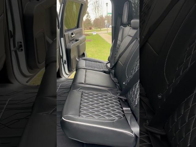 Katzkin Leather in a 2021 Chevrolet Silverado