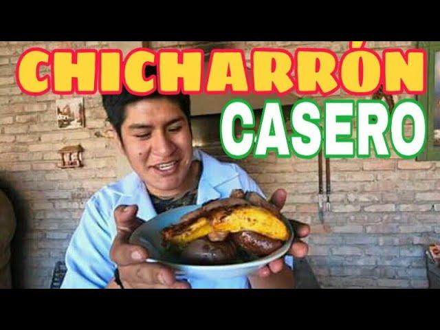 Como hacer CHICHARRON de CERDO en FOGON CASERO