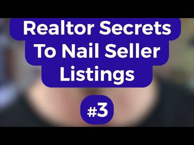 New Realtor Secrets To Get Listings No.3 of 8.  #newrealtor #realtorlife #newrealtortraining