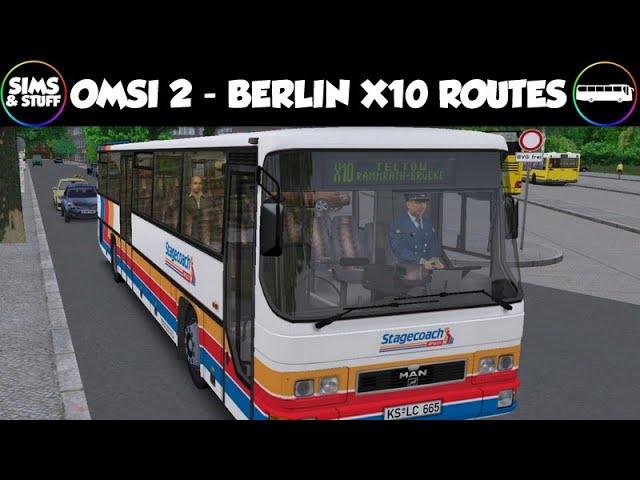 OMSI 2  |  Bus Company Simulator  |  Berlin X10  |  Driving A Manual Gearbox Bus