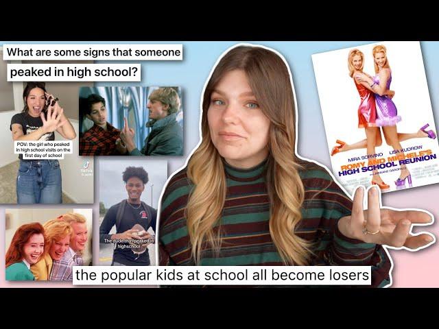 "peaking in high school" & dreading class reunions | Internet Analysis