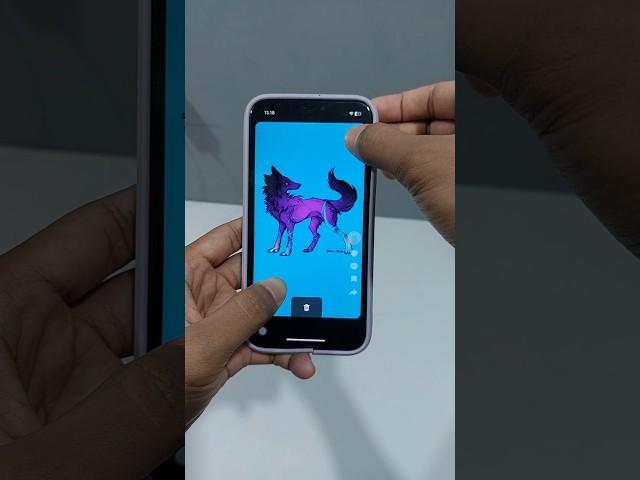 Tutorial Wolf Gif  #magic #trand #tutorial #creative #backstage #lol #funny #filter #shorts