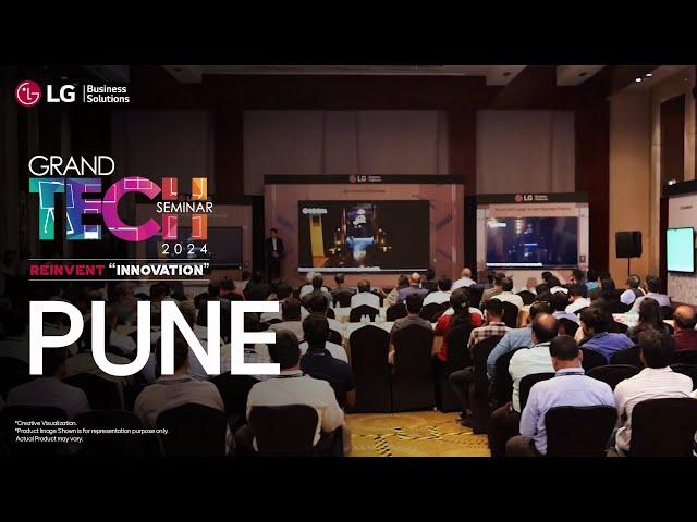 The Latest In Display Technology | Highlights from the #LGGrandTechSeminar in #Pune