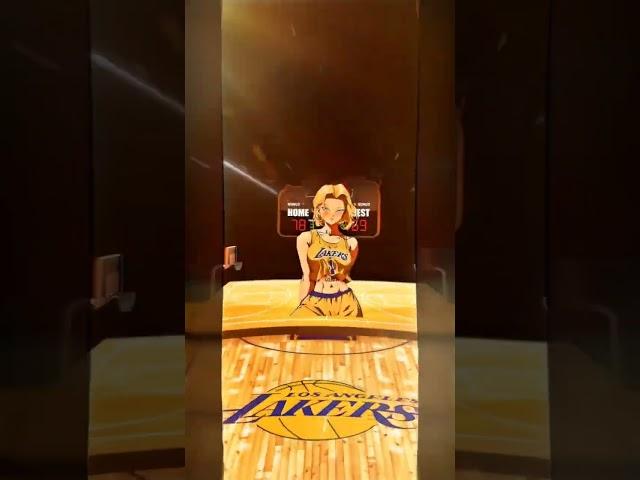 C18 X LAKERS (Animation) #edit #amv #animeedit #dbz #tabedit #animation #dragonball  bebi