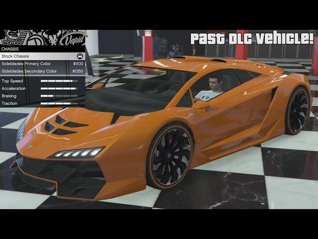 GTA 5 - Past DLC Vehicle Customization - Pegassi Zentorno (Lamborghini Sesto Elemento / Veneno)