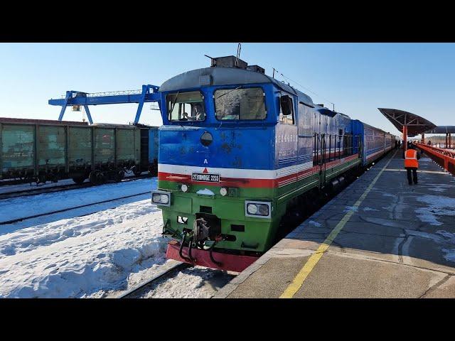 Tynda - Nizhny Bestyakh (Yakutsk) | Platzkart carriage in train No. 328 | Yakutian Railway