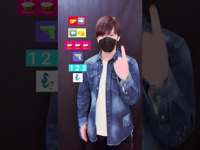 【TikTok challenge】dance tutorial TAKAHARU emoji  Manu Pilas - Bella Ciao #shorts