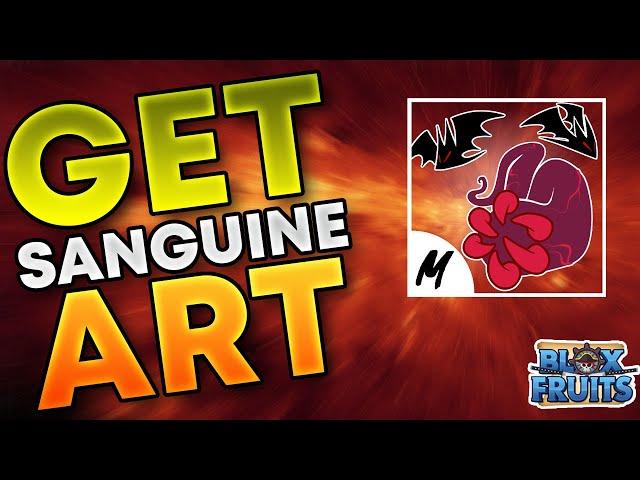 How to get Sanguine Art Fighting Style in Blox Fruits! | MineBlox Guide