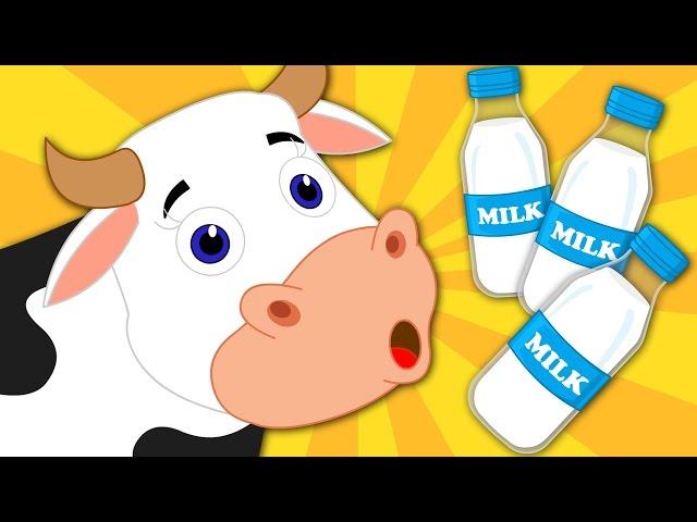 Moo Moo Cow | Nursery Rhymes | Kids Songs | Baby Rhymes | Children Video | Kids Tv Cartoon Videos