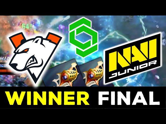 CRAZY WINNER'S FINAL !! VIRTUS PRO vs NAVI JUNIOR - CCT SERIES S4 DOTA 2