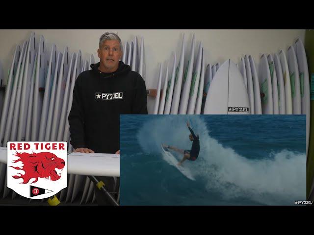 The Red Tiger by Pyzel Surfboards